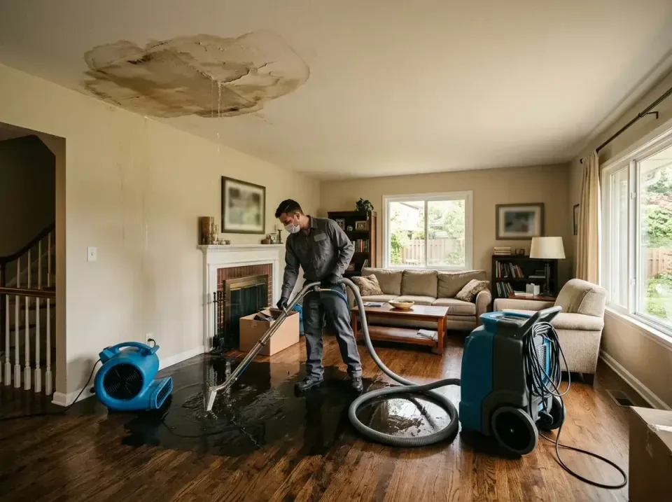 attic-pipe-burst-ceiling-drip-008 — frequently asked questions, Water Damage Restoration & Carpet Care in Eagleville, PA